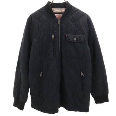 Levi's リーバイス キルティングジャケット L ブラック 中綿