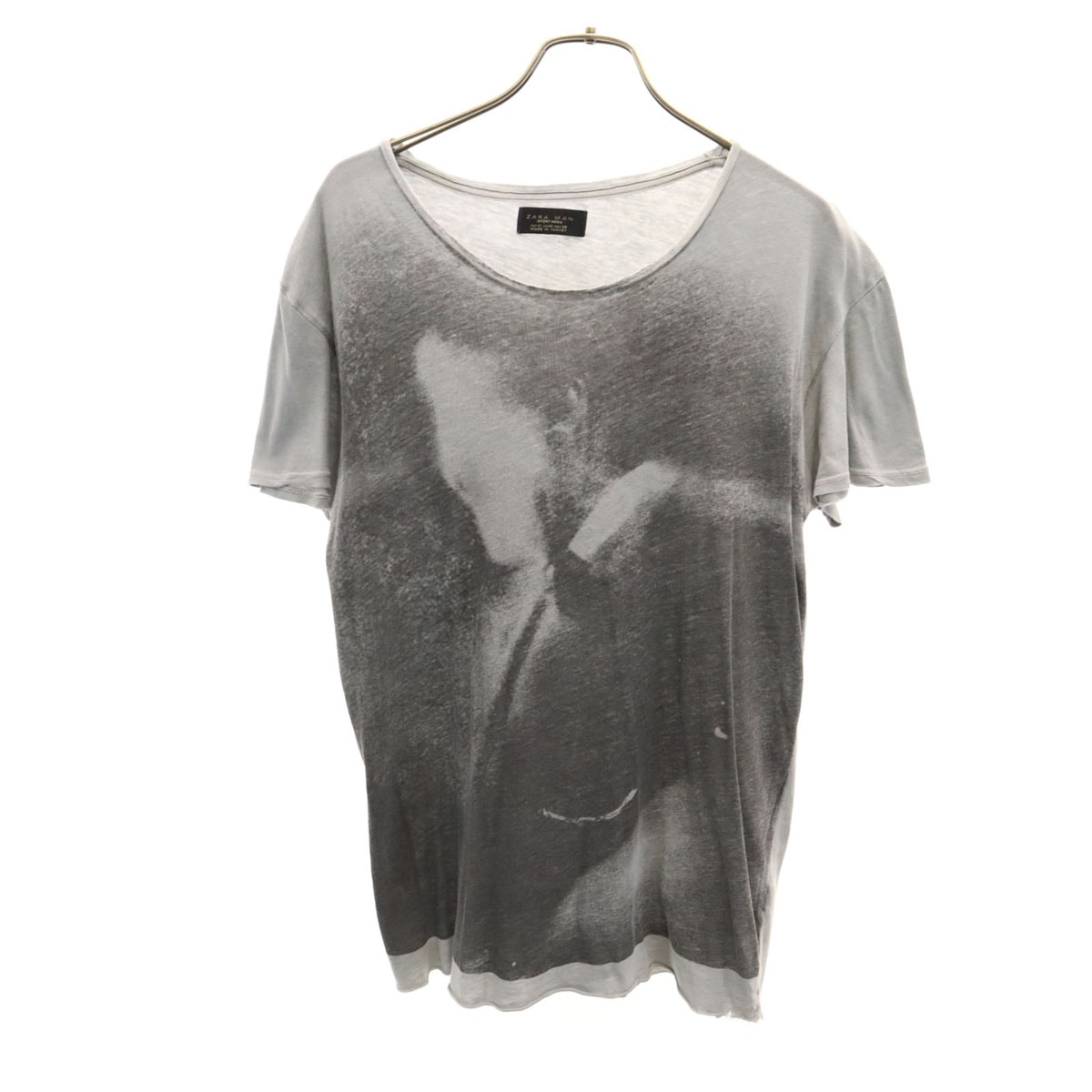 ZARA MAN ザラマン 半袖 Tシャツ M グレー
