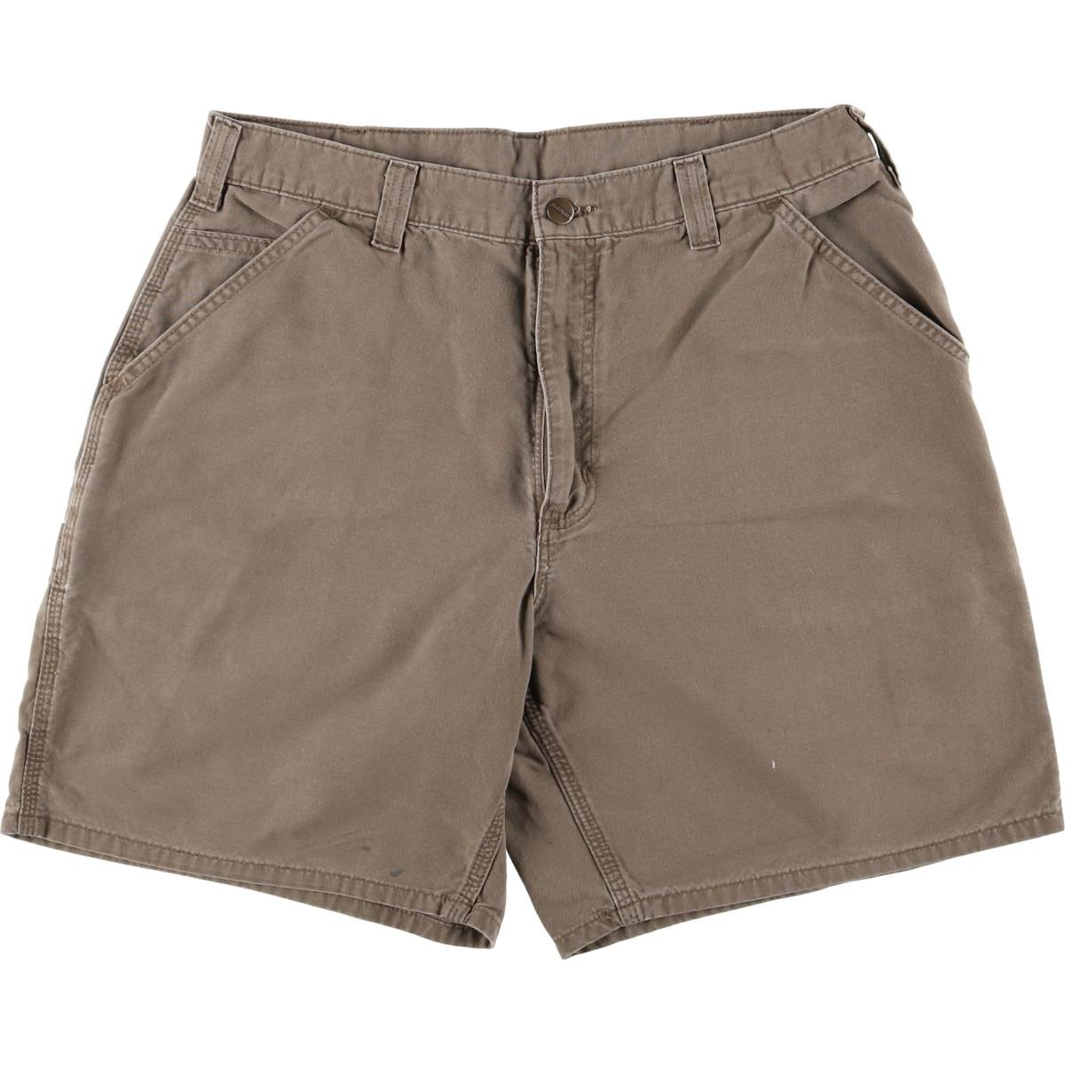 古着 カーハート Carhartt ORIGINAL FIT ダック地ペインターショーツ ショートパンツ メンズw36相当/eaa558825