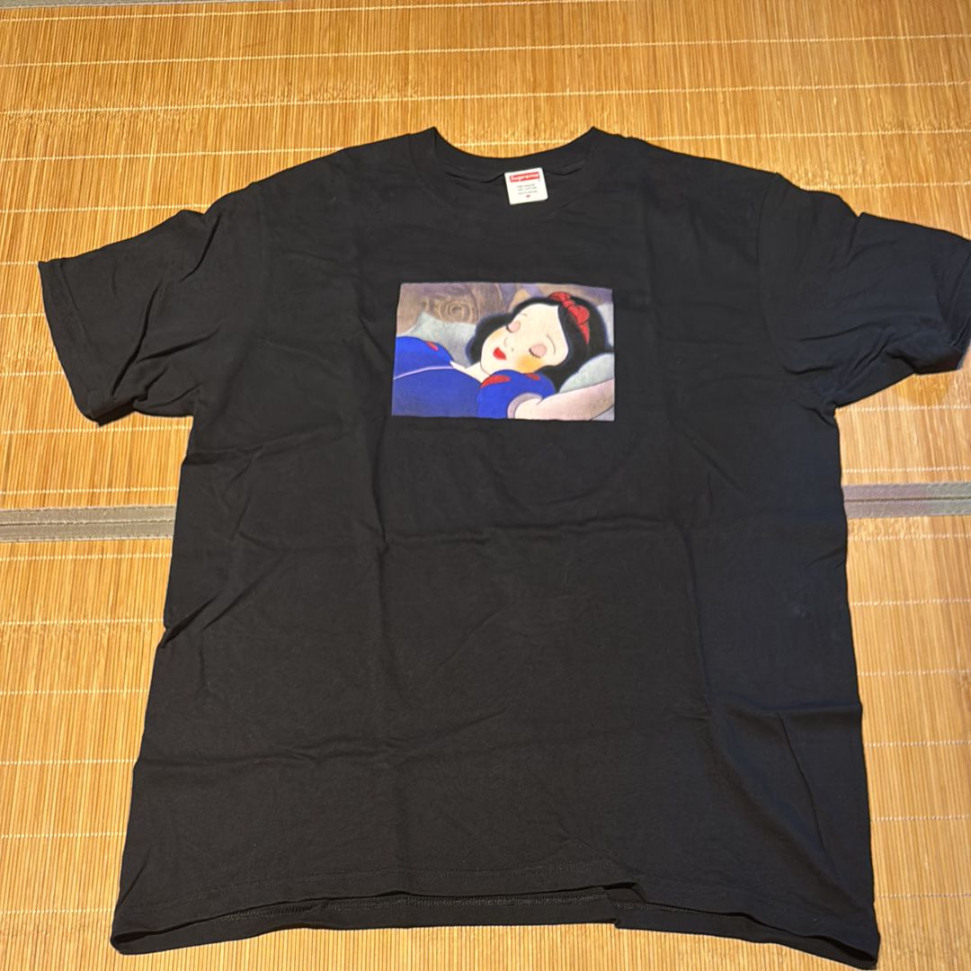 Supreme Snow White Tee "Black"