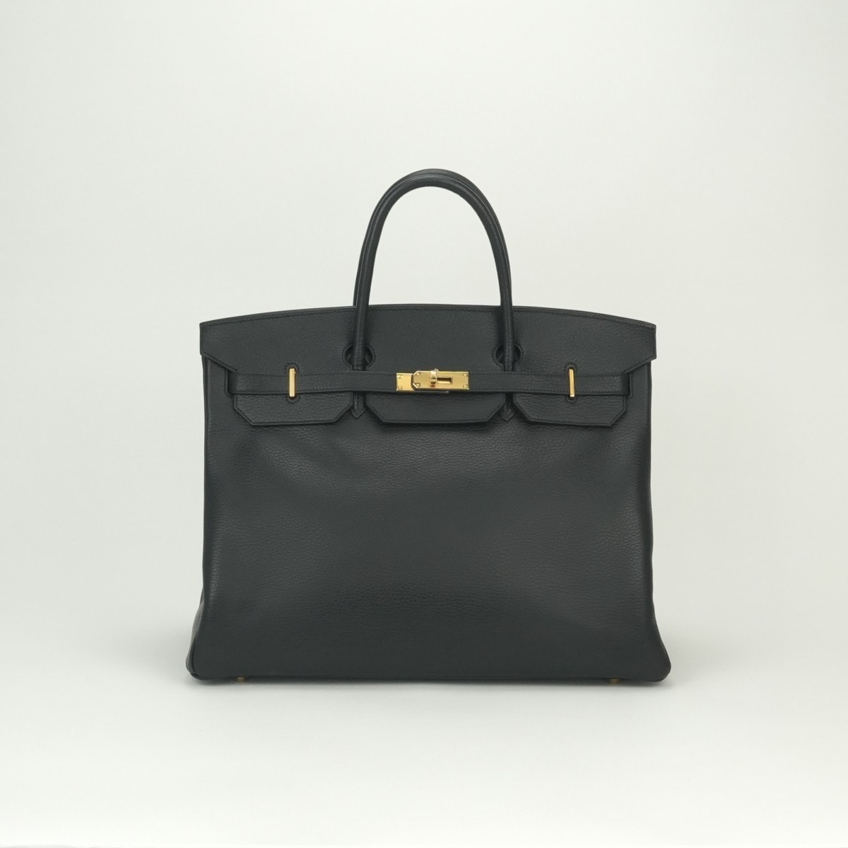 エルメス HERMES バーキン40 バーキン 40 バッグ トートバッグ アルデンヌ ノワール Noir ブラック Black 黒 ゴールド金具 ハンドバッグ