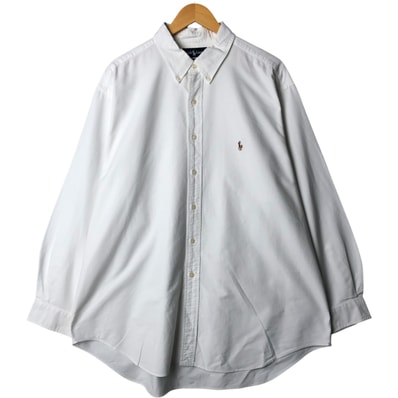 古着 ラルフローレン Ralph Lauren YARMOUTH 長袖 ボタンダウンシャツ メンズXXL相当/eaa568505