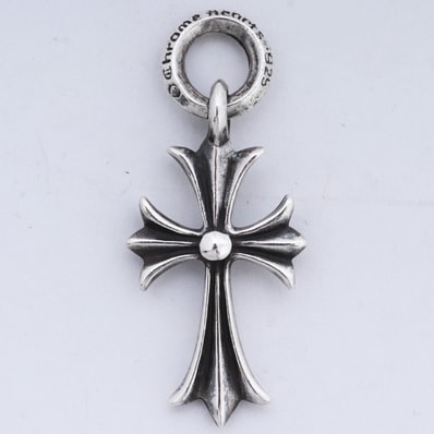 Chrome Hearts Tiny CH Cross Charm "Silver"