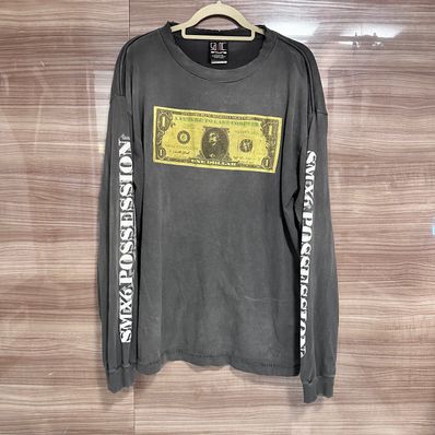 SAINT Mxxxxxx x Kosuke Kawamura 22AW KMR LS TEE "Black"