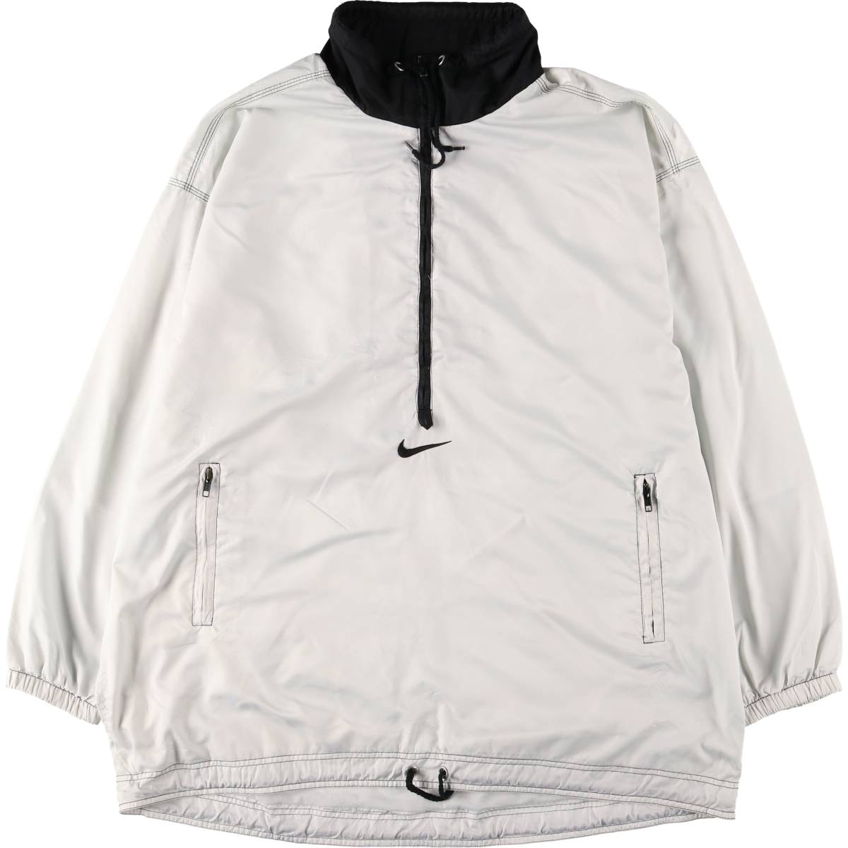 古着 90年代 ナイキ NIKE ハーフジップ ウォームアッププルオーバー メンズXL相当 ヴィンテージ/eaa601881