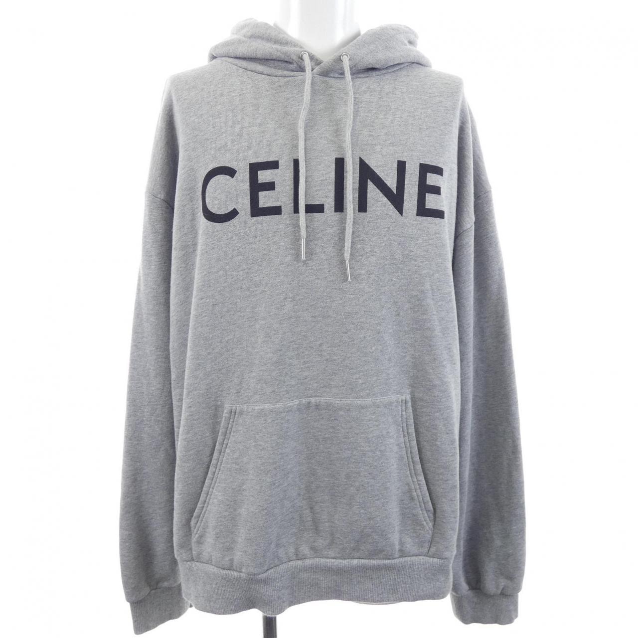 C (やや傷や汚れあり)】セリーヌ CELINE CELINEルーズフーディー