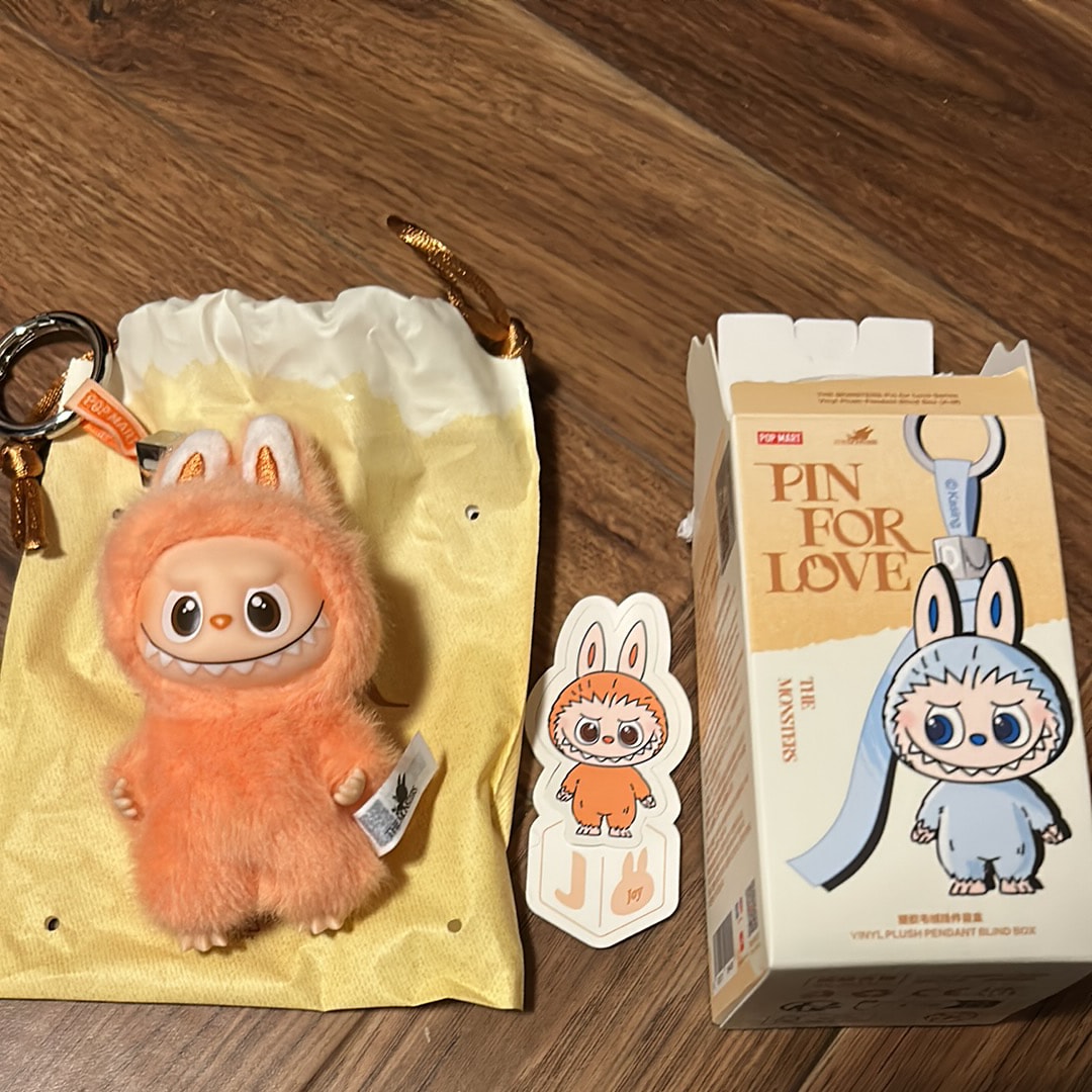 ポップマート ザ モンスターズ (ラブブ) ピン フォー ラブ シリーズ