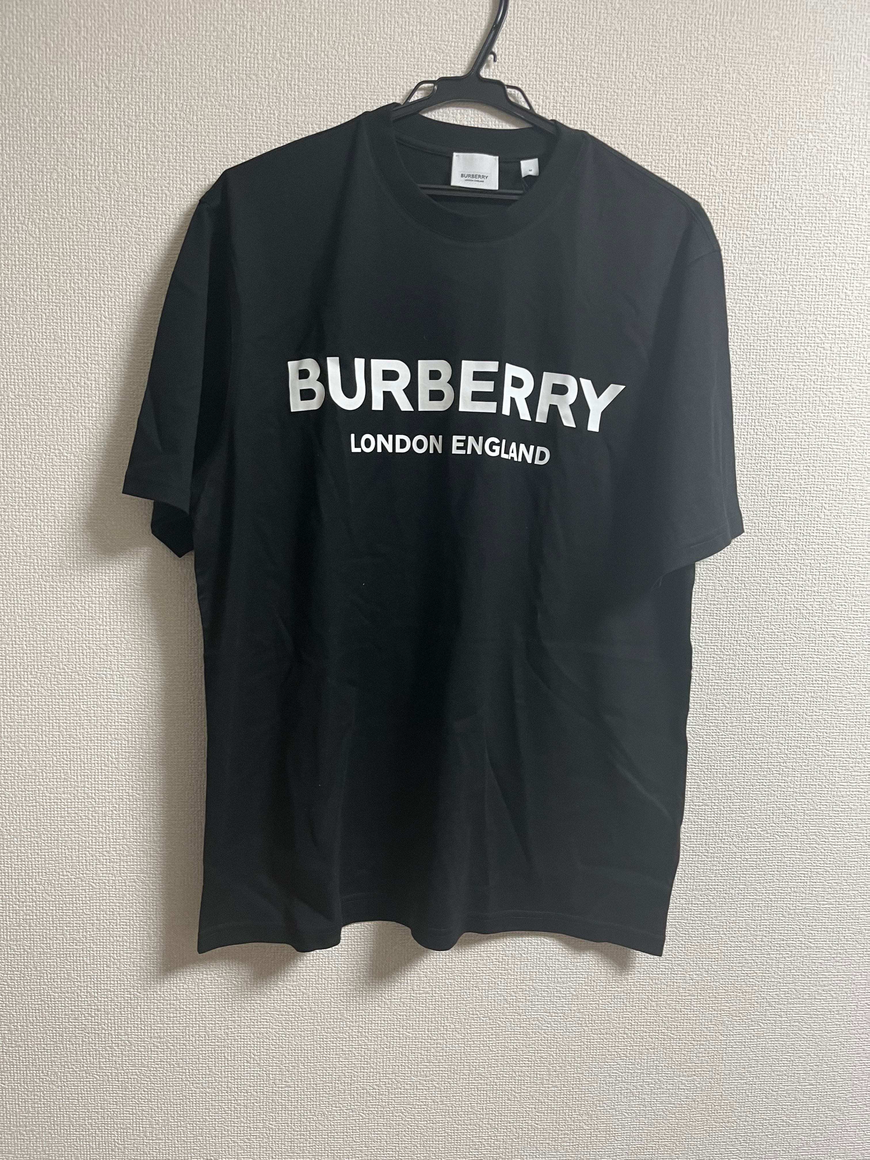 新品 burberry バーバリー ロンドン ロゴ Tシャツ M