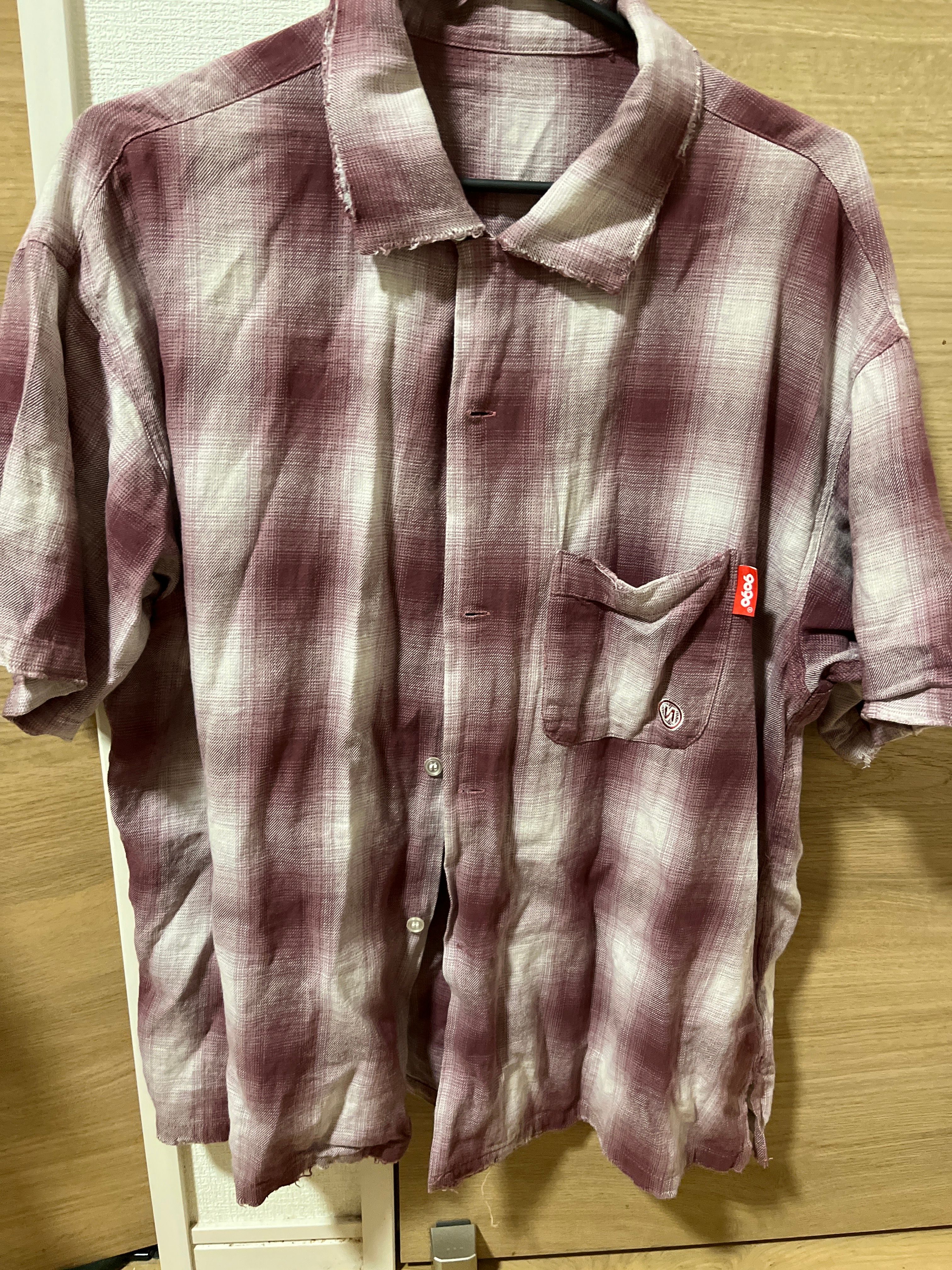 9090 PUPPYISM Original Ombre Shirt "Red"