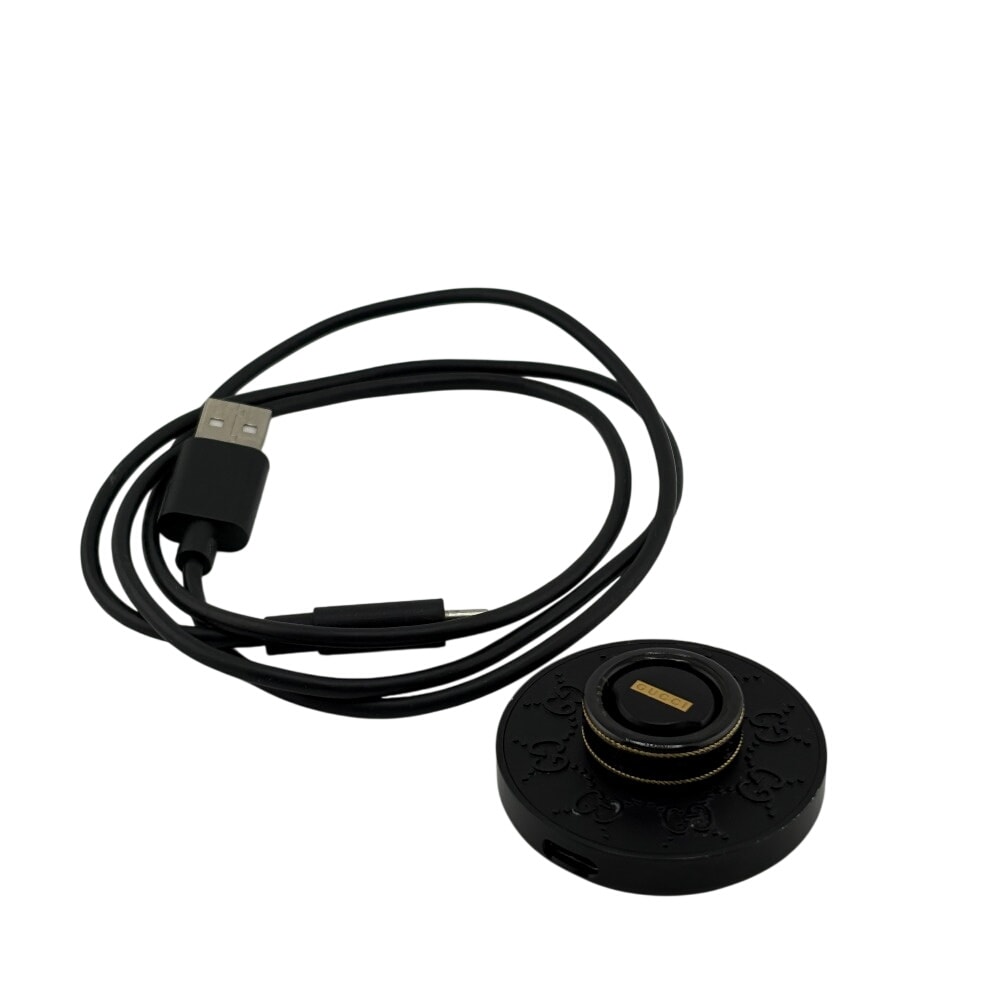 グッチ GUCCI リング・指輪 インターロッキングG グッチ×オーラリング ブラック