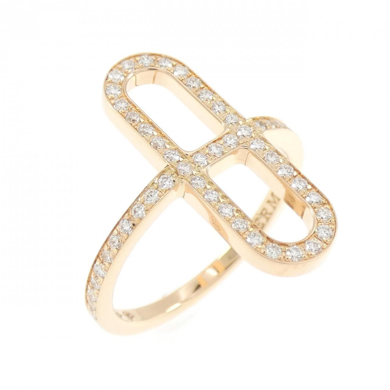 エルメス エヴァー シェーヌダンクル リング 0.24CT
