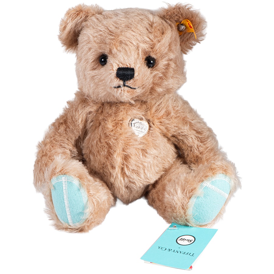 TIFFANY&Co. ティファニー ティファニーｘシュタイフ テディベア 683275 ぬいぐるみ ベージュ【中古】