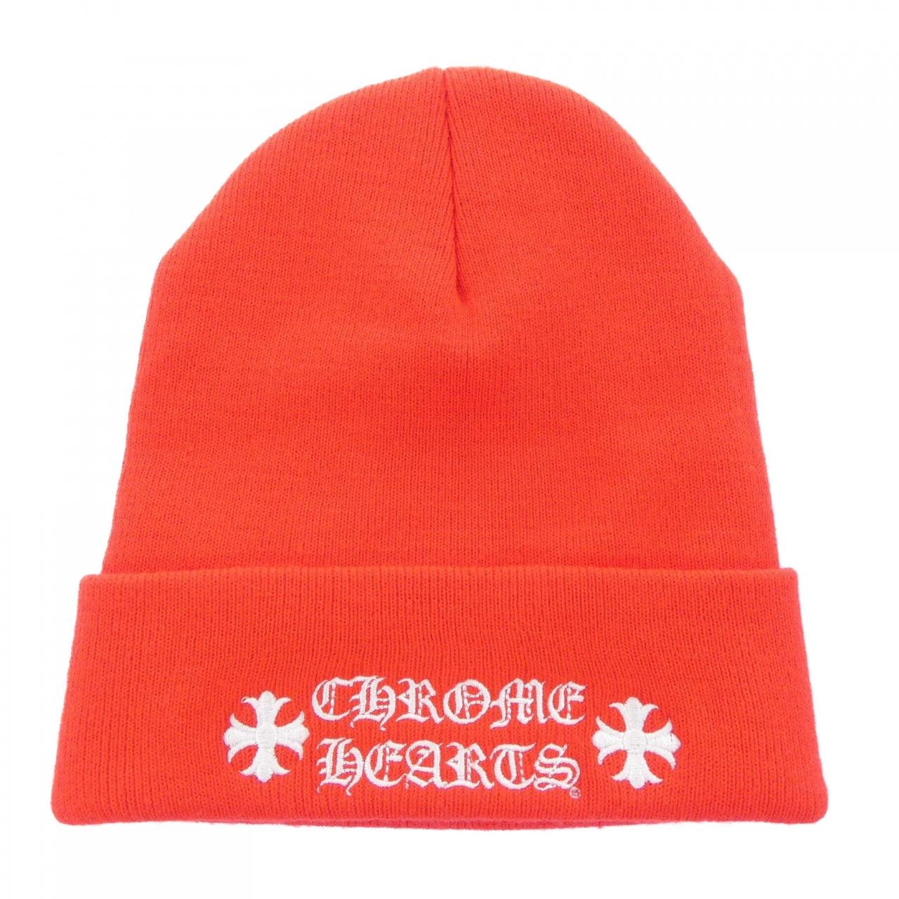 Chrome Hearts Wool Watch Cap Logo Embroidery Beanie "Red"