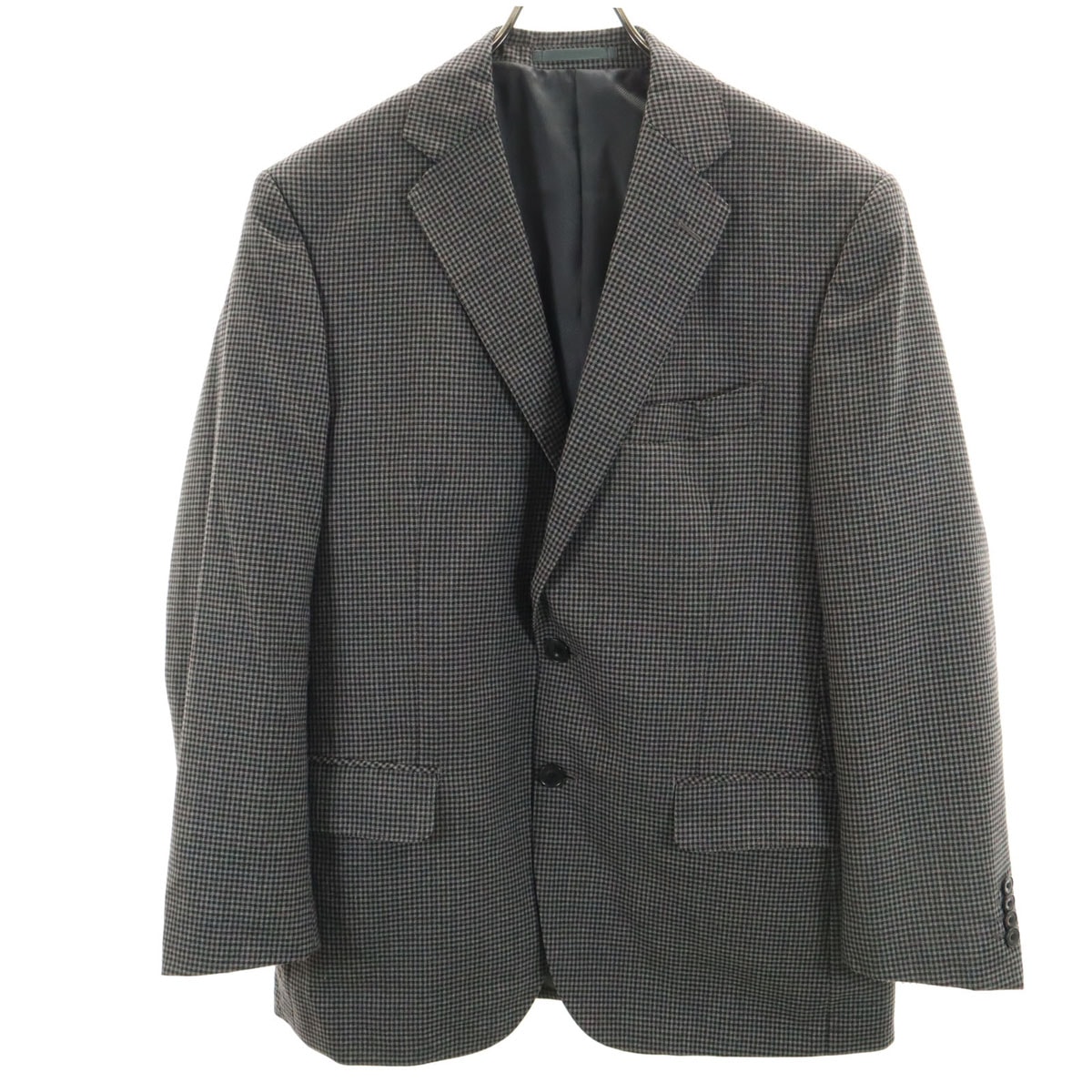 REGAL リーガル チェック柄 テーラードジャケット AB4 グレー系