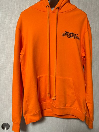 Chrome Hearts x Off-White 2018 Hoodie "Orange"