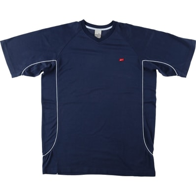 古着 00年代 ナイキ NIKE Vネック ロゴTシャツ メンズXL相当/eaa657774