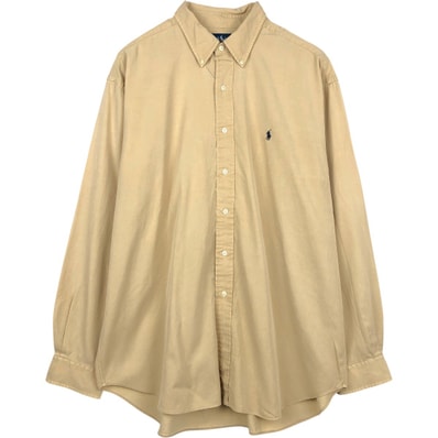 古着 ラルフローレン Ralph Lauren BLAKE 長袖 ボタンダウンシャツ メンズXL相当/eaa662958