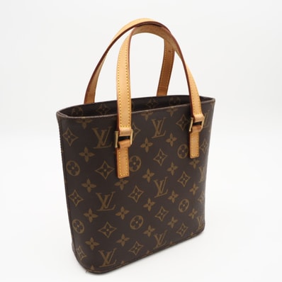 LOUIS VUITTON ルイ・ヴィトン モノグラム ヴァヴァンPM M51172 ハンドバッグ ブラウン コーティングキャンバス レザー レディース