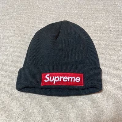 Supreme New Era Box Logo Beanie "Black"