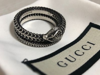 GUCCI Gucci Garden Silver Snake Ring