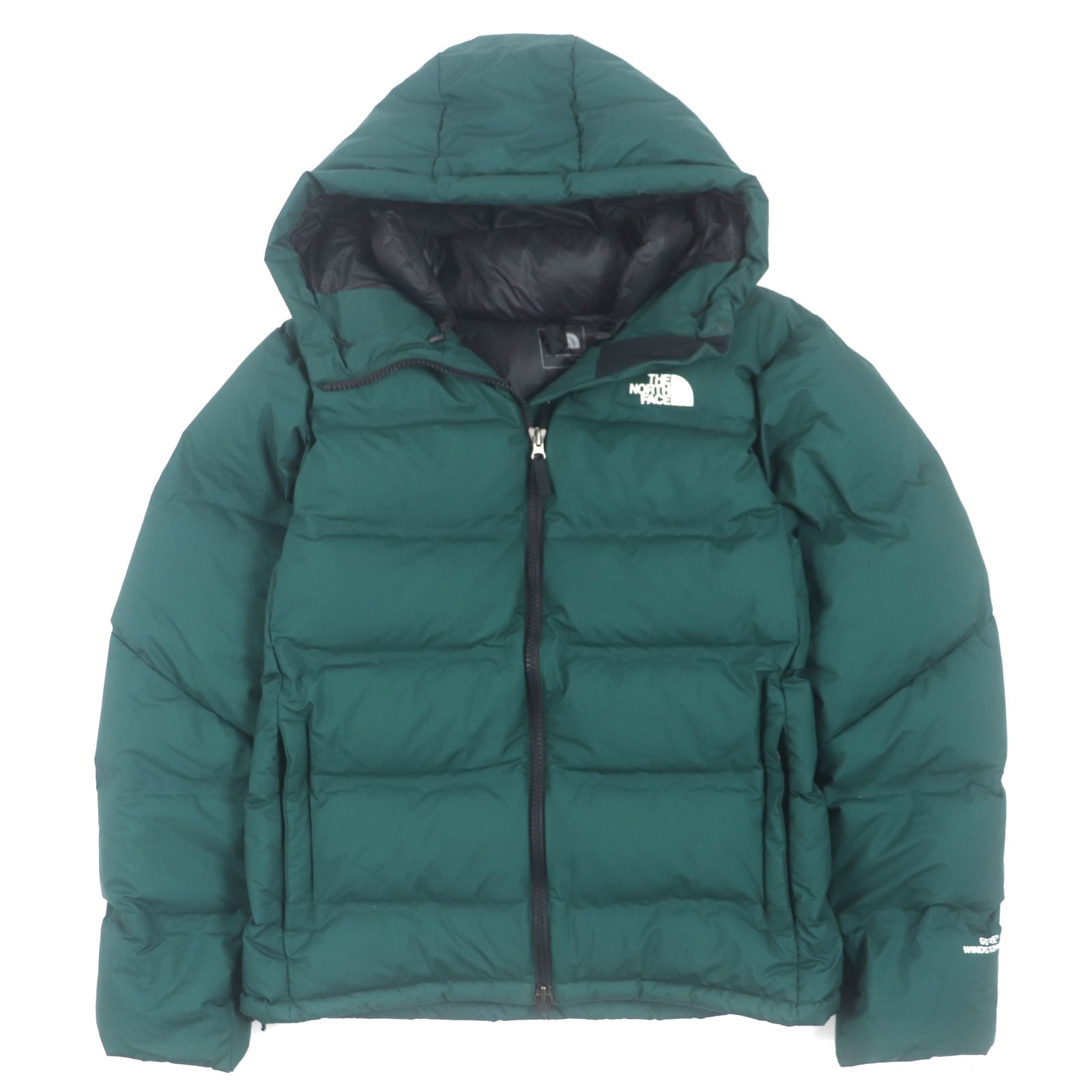 美品 ザ・ノースフェイス
 ダウンジャケット Belayer Parka ビレイヤーパーカ グリーン メンズ S ND91815