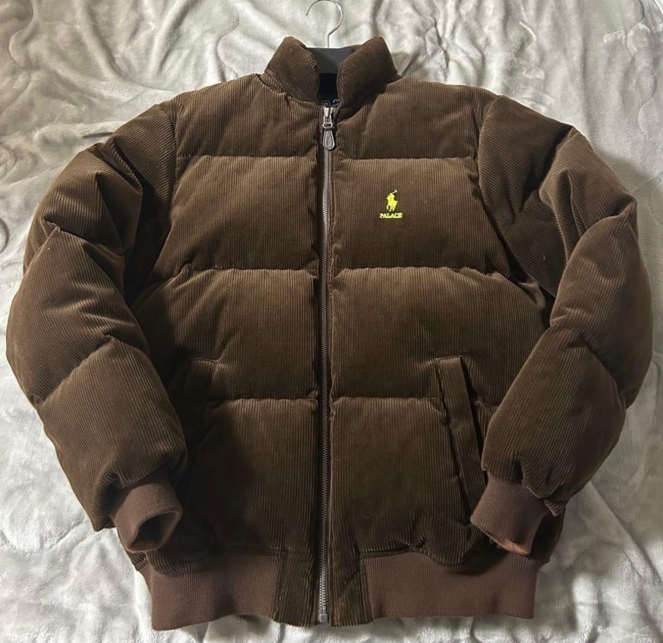 PALACE x Ralph Lauren Corduroy Down Jacket "Brown"