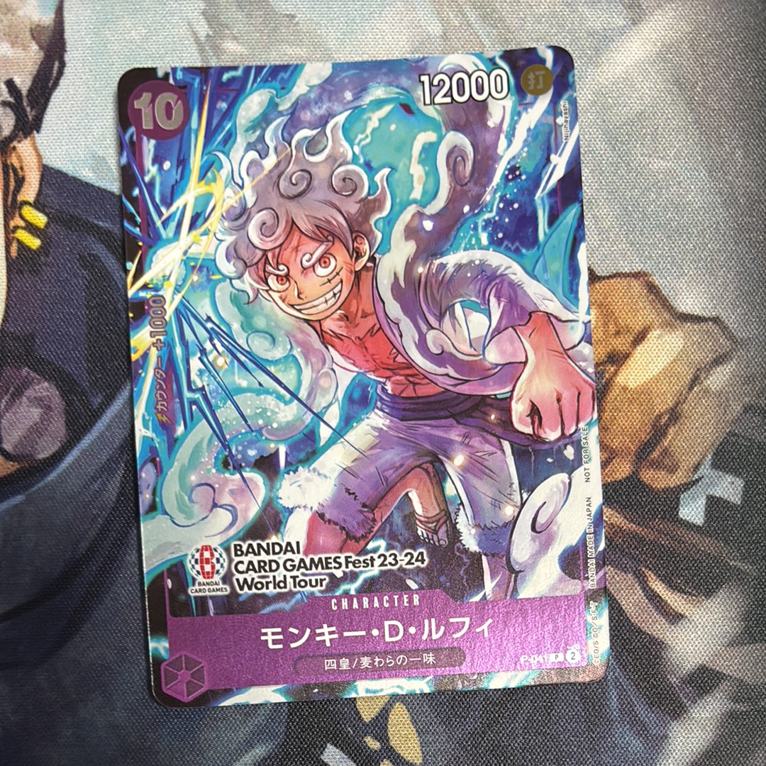 モンキー・D・ルフィ P [P-041] (BANDAI CARD GAMES Fest23-24 World Tour)