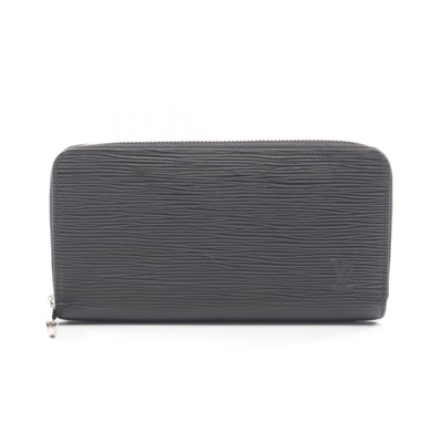 ルイ・ヴィトン LOUIS VUITTON ジッピーウォレット エピ ノワール ラウンド長財布 財布 レザー メンズ ブラック系 M61857 【中古】