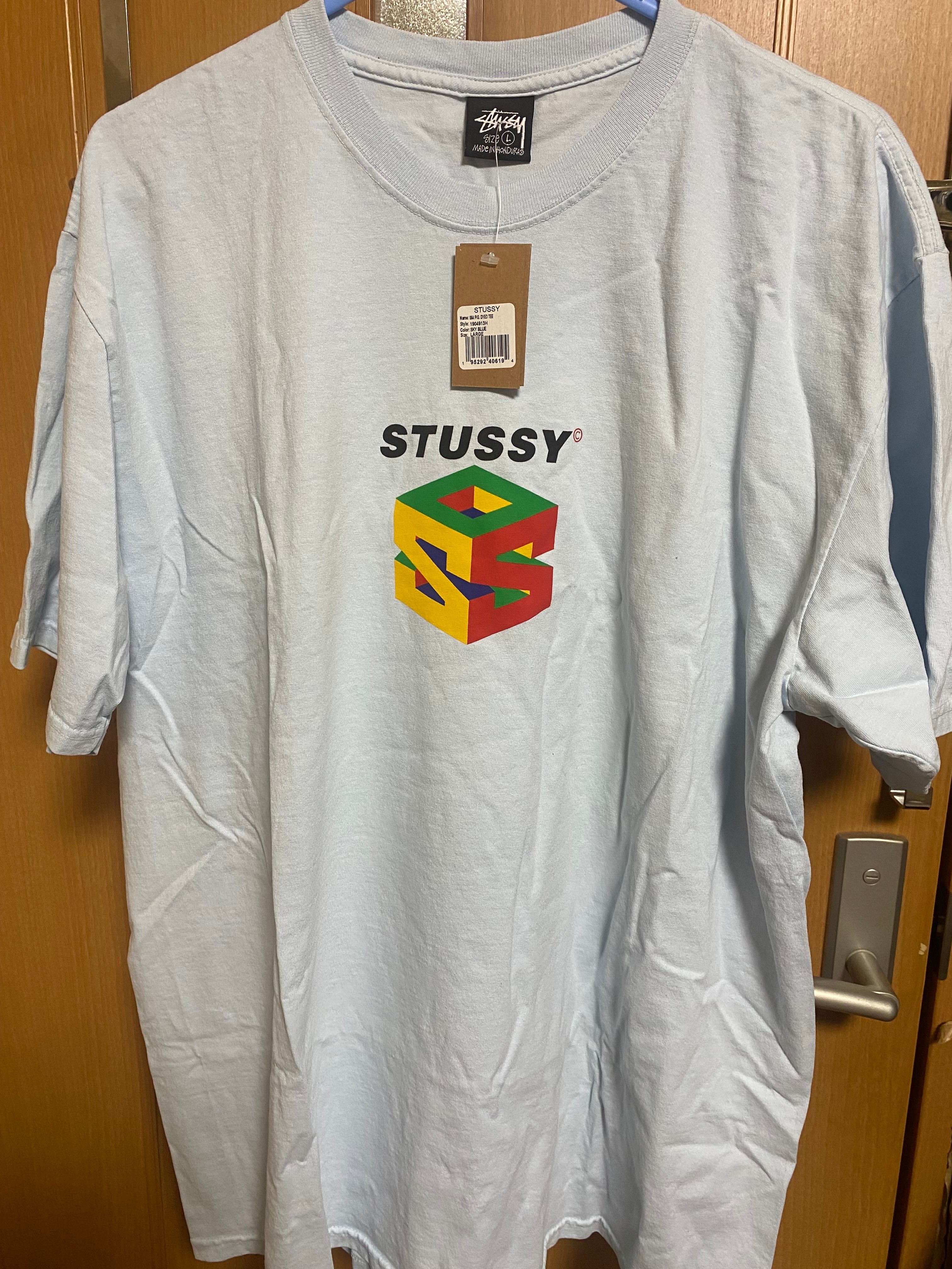 Stussy S64 Pigment Dyed Tee "Sky Blue"