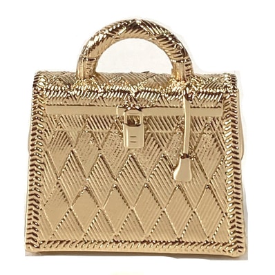 エルメス HERMES キュリオシー キュリオジテ パーマブラス ペンダントトップ ネックレス アクセサリー ペンダントトップ チャーム メタル ゴールド 未使用