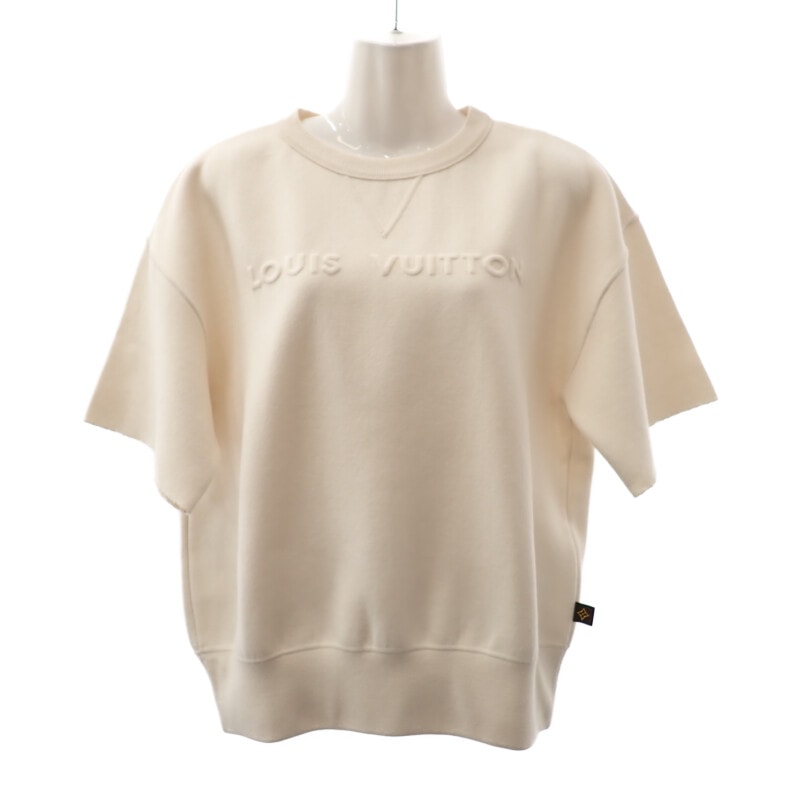 ルイヴィトン エンボスシグネチャーセーター S ニット 半袖【中古】【Aランク】