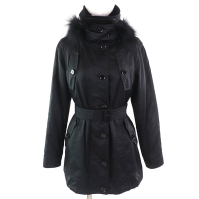 美品 バーバリーロンドン
コート ブラック レディース 38