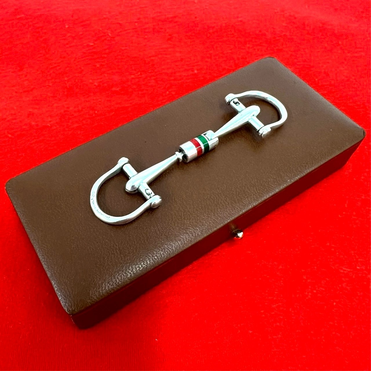 B (目立った傷や汚れなし)】GUCCI グッチ シェリーライン ホースビット