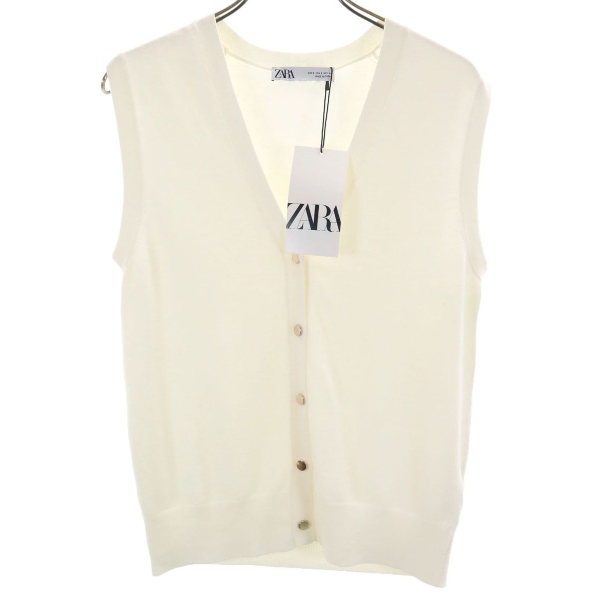 未使用 ZARA ザラ ニットベスト S