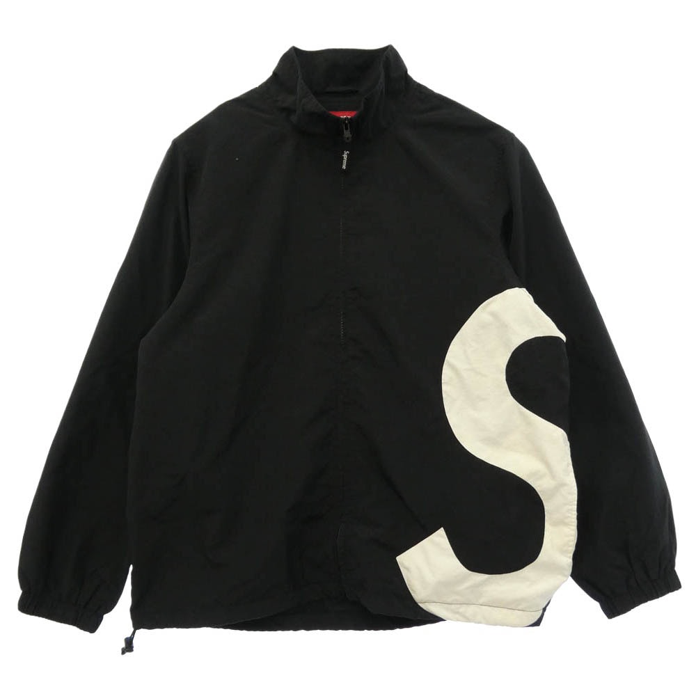 Supreme シュプリーム 19SS SUP-SS19-114 S Logo Truck Jacket  サイド ロゴ ナイロン トラック ジャケット ブラック系 M【中古】