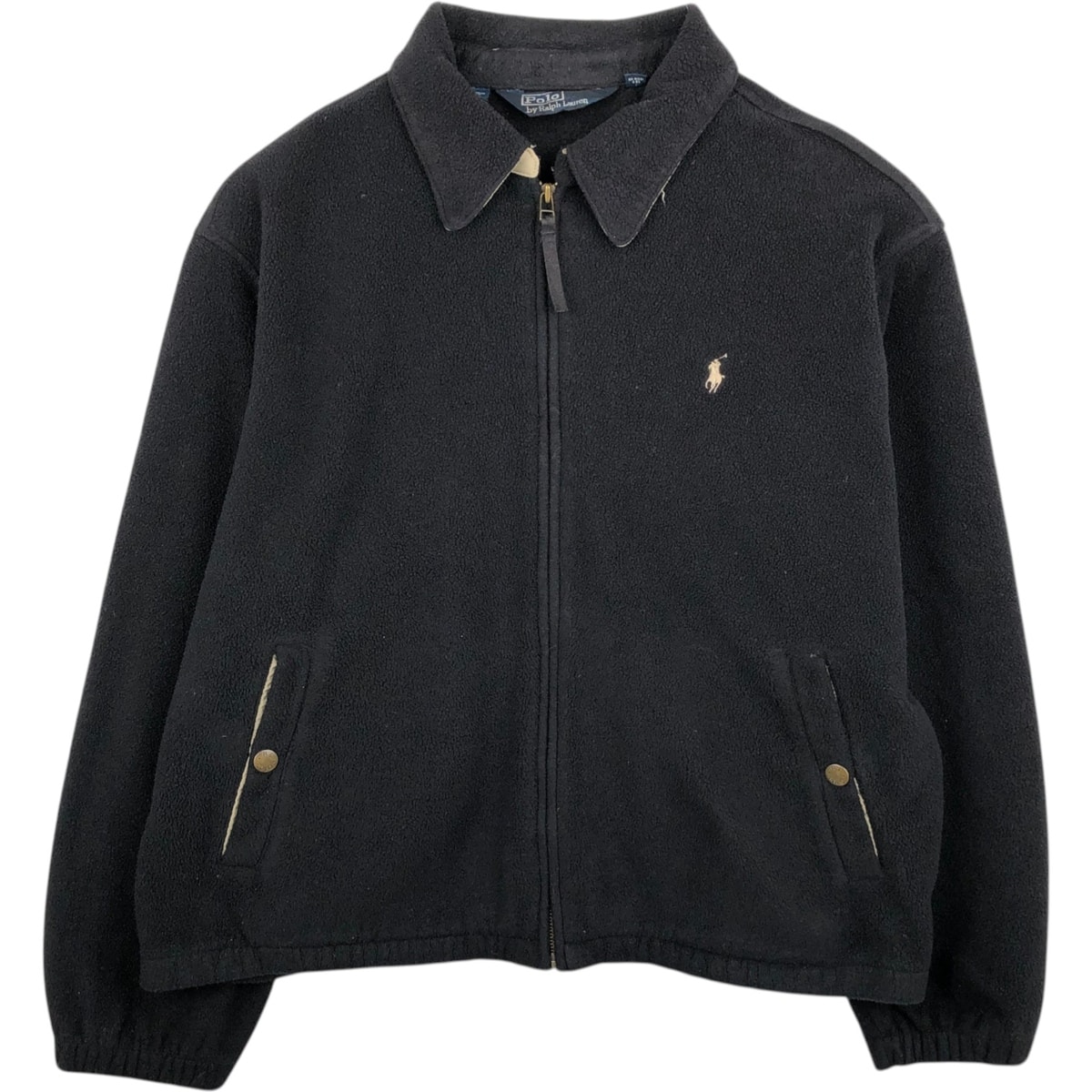 古着 ラルフローレン Ralph Lauren POLO by Ralph Lauren スイングトップタイプ フリースジャケット メンズXL相当/eaa627017