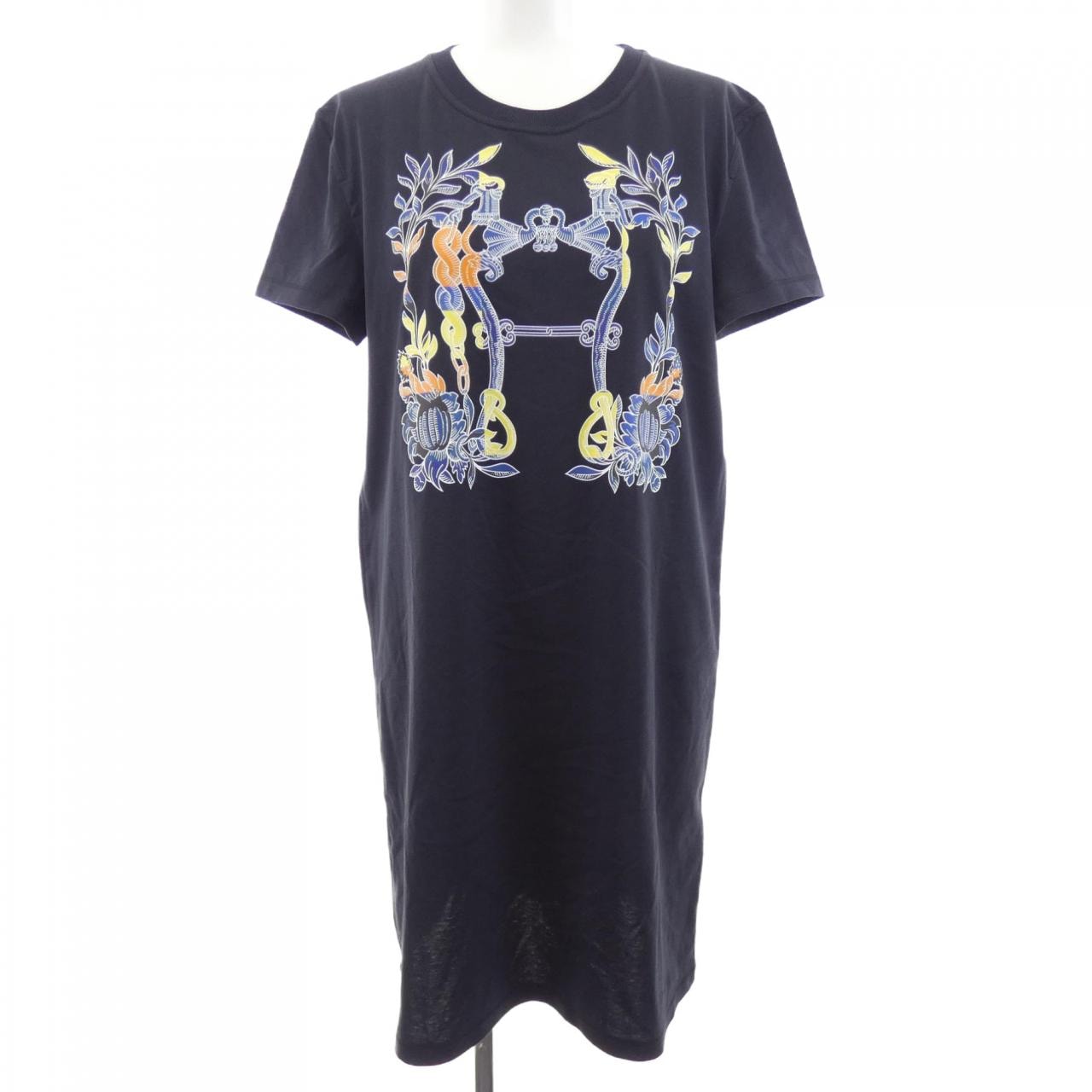 エルメス HERMES CARTOUCHE デッラ・カヴァッレリア 4E4530DA カットワンピース