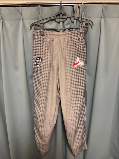 Nike x PALACE X2 World Cup Tracksuit Bottoms England "Grey"