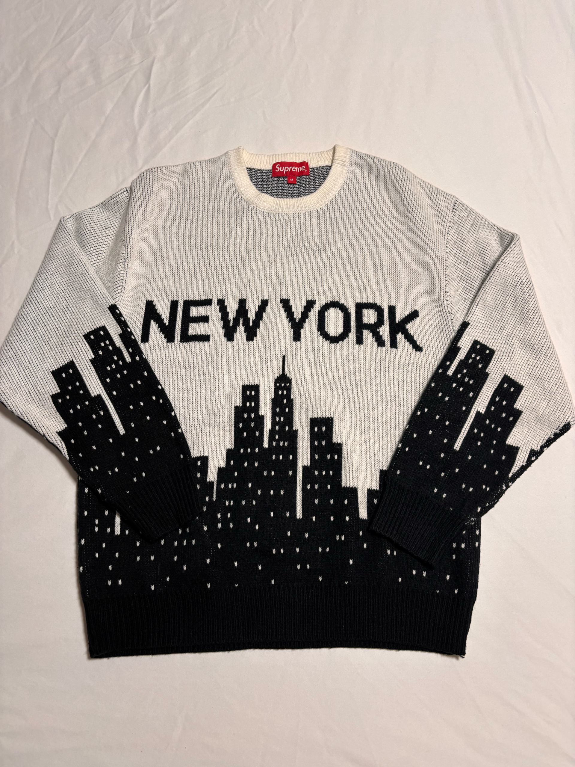 Supreme New York Sweater "White"