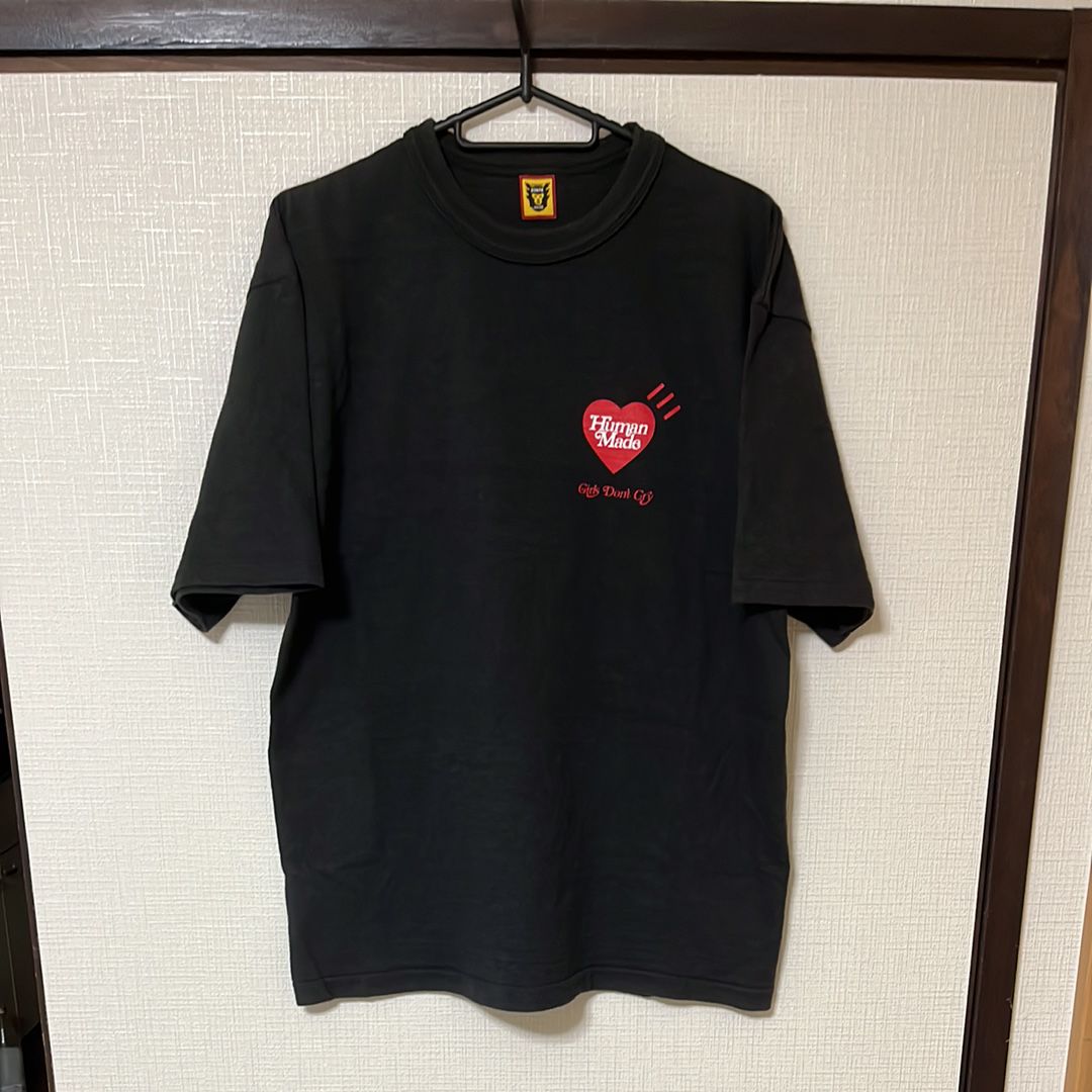 HUMAN MADE GDC Valentine's Day T-Shirt "Black" / VERDY