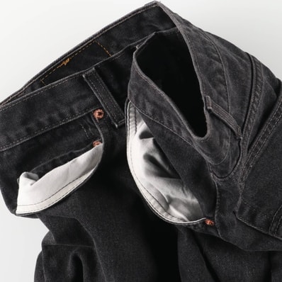 古着 90年代 リーバイス Levi's 505-02600 ブラックデニム テーパードデニムパンツ カナダ製 メンズw33相当 ヴィンテージ/evb033114