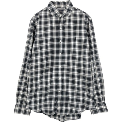 古着 ラルフローレン Ralph Lauren POLO RALPH LAUREN チェック柄 長袖 コットンシャツ メンズM相当/eaa659211
