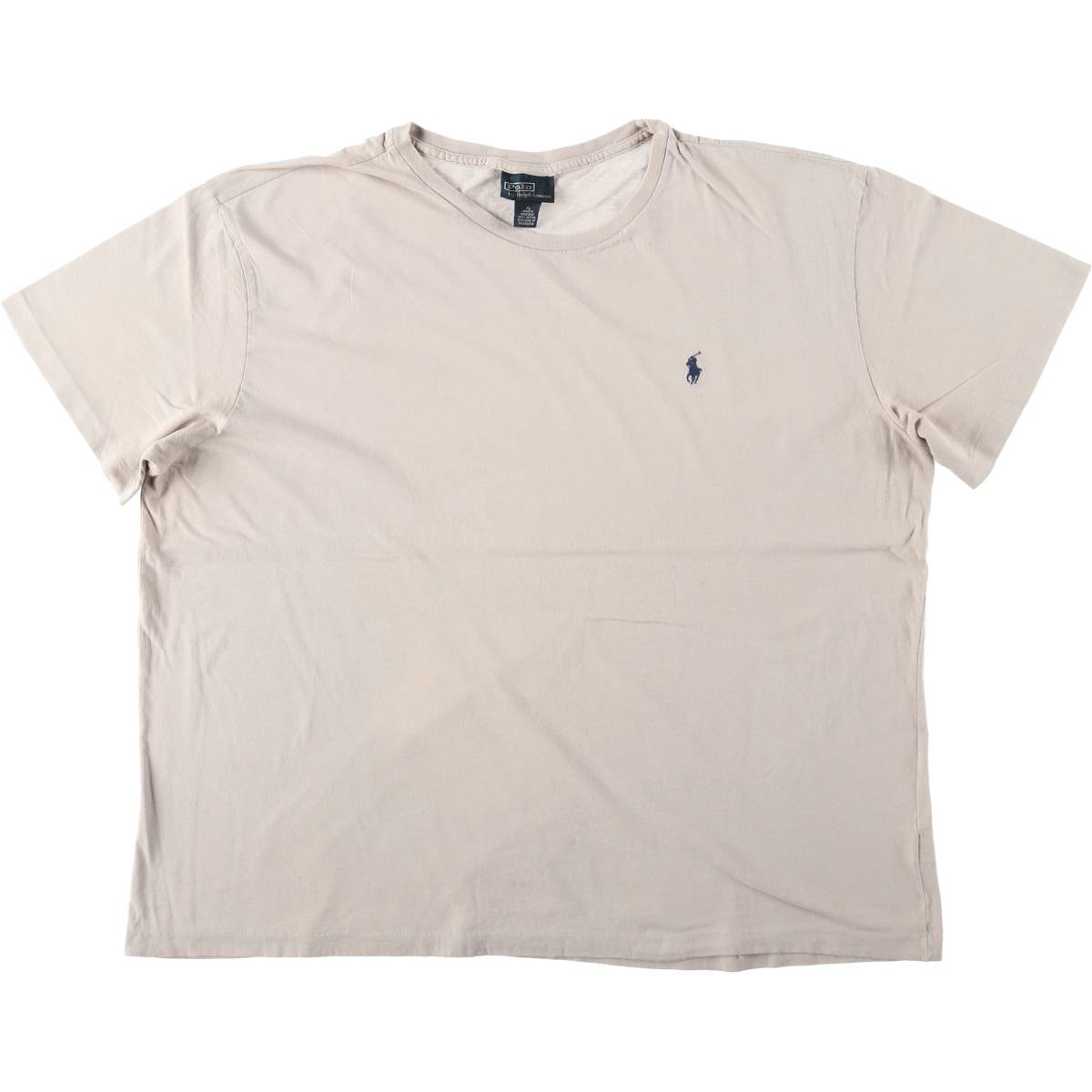 古着 ラルフローレン Ralph Lauren POLO by Ralph Lauren 半袖 ワンポイントロゴTシャツ メンズXL相当/eaa622009