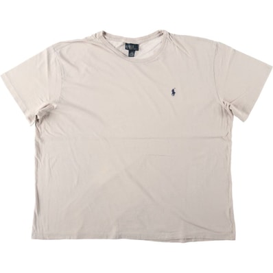 古着 ラルフローレン Ralph Lauren POLO by Ralph Lauren 半袖 ワンポイントロゴTシャツ メンズXL相当/eaa622009