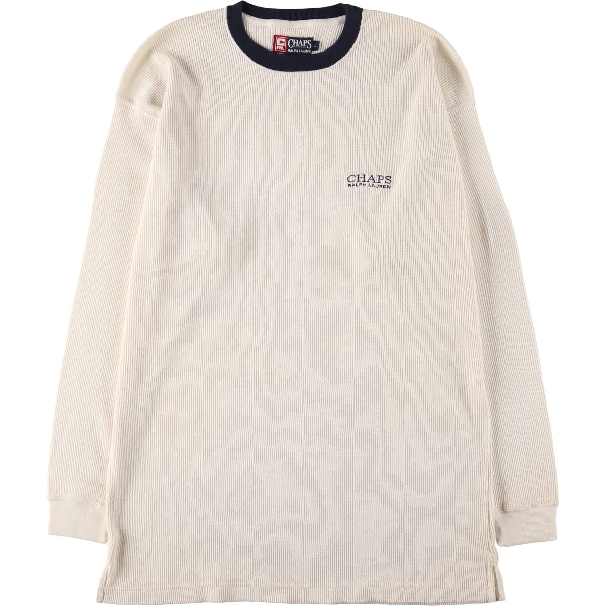 古着 90年代 ラルフローレン Ralph Lauren CHAPS チャップス サーマルロンT ワッフル メンズL相当 ヴィンテージ/eaa556932