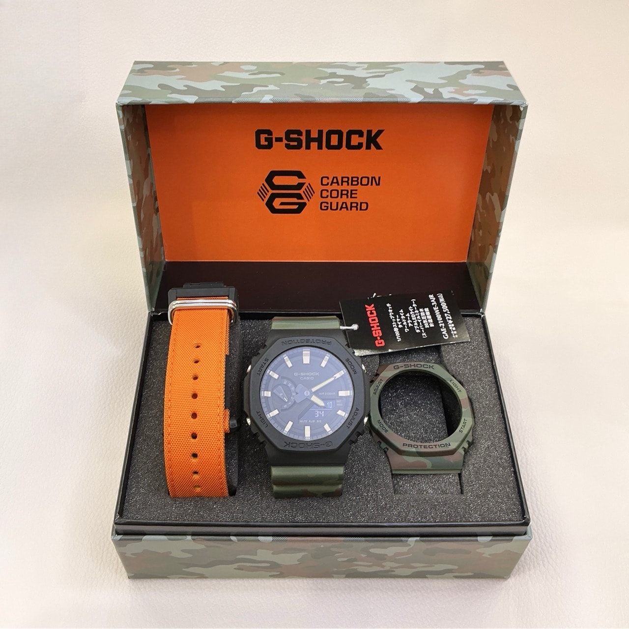 G-SHOCK GAE-2100WE-3AJR カーボンコアガード 限定モデル