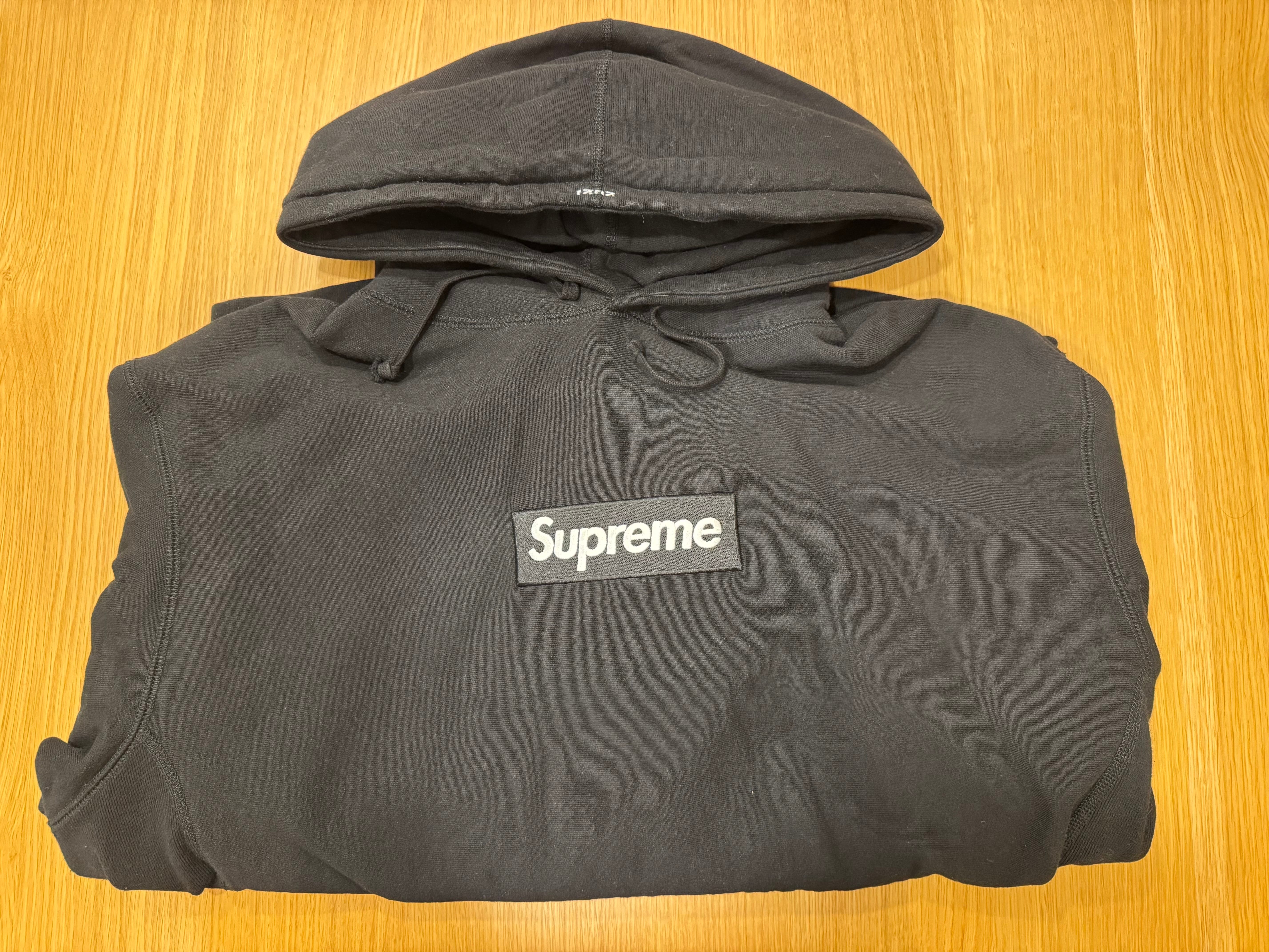 Supreme Box Logo Hooded Sweatshirt "Black" (21FW)