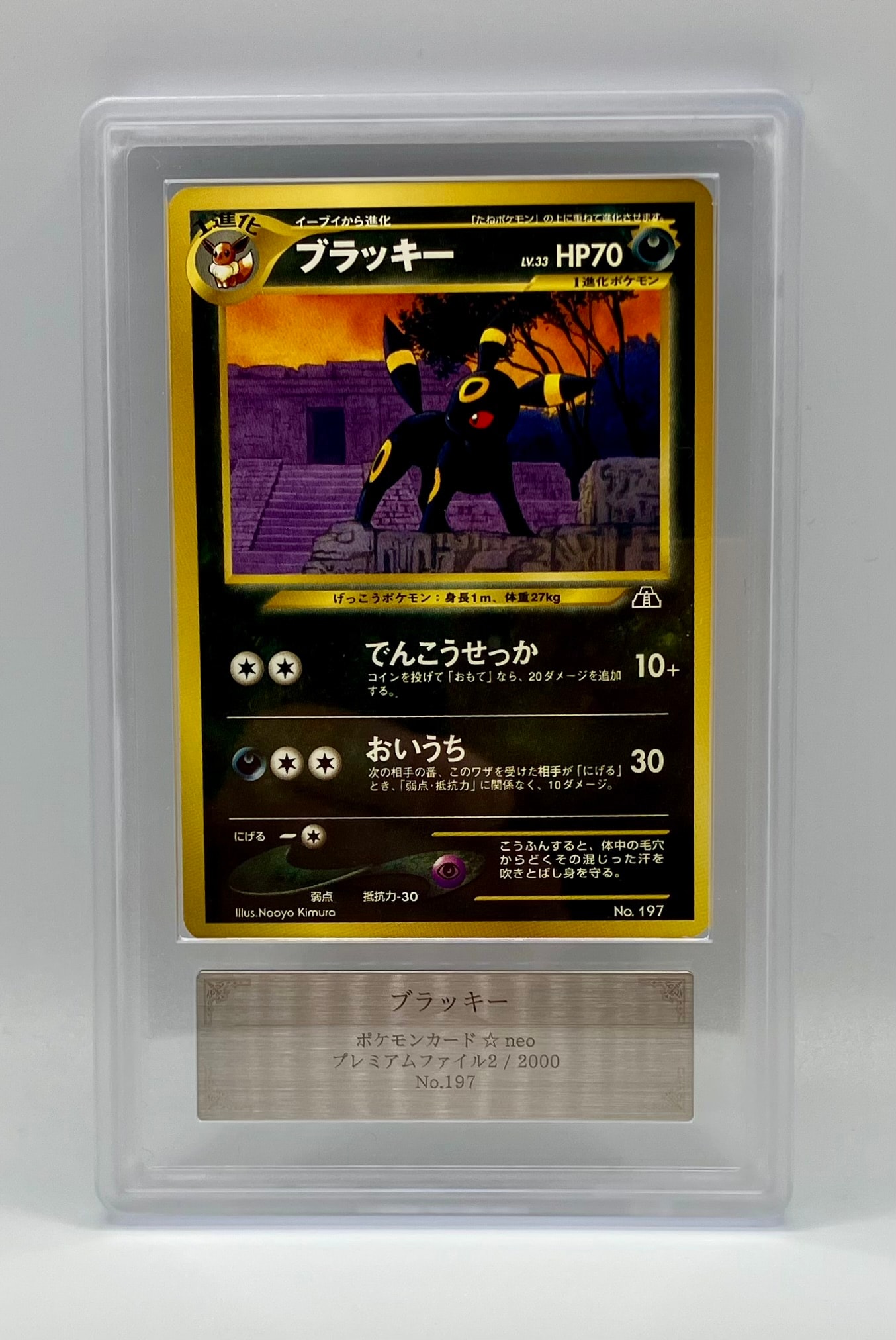 ブラッキープレミアムファイル2: 旧裏[neoP2 No.197](プレミアムファイル2)