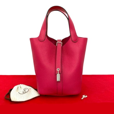 HERMES エルメス ピコタンロック PM トリヨンクレマンス ハンドバッグ ピンク
30913