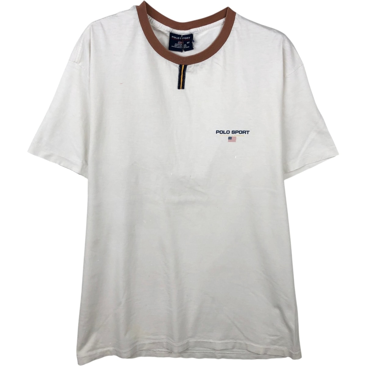 古着 90年代 ラルフローレン Ralph Lauren POLO SPORT ポロスポーツ 半袖 ロゴTシャツ USA製 メンズM相当 ヴィンテージ/eaa644423